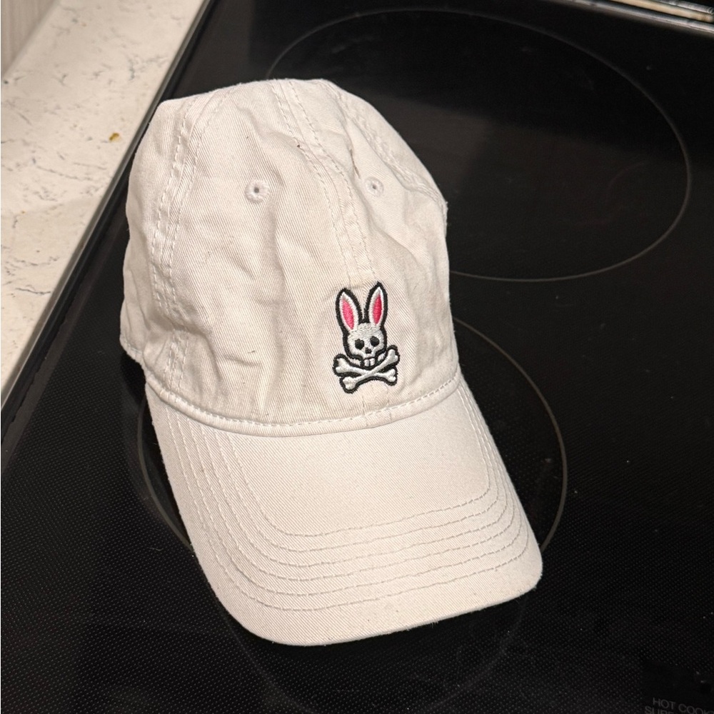 Psycho Bunny Kids White Cap